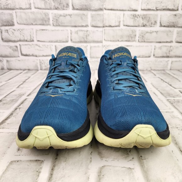 Hoka One One Mach 4 Men's Size 11.5 D Blue Coral  Athletic Running Gym Sneakers - Picture 2 of 10